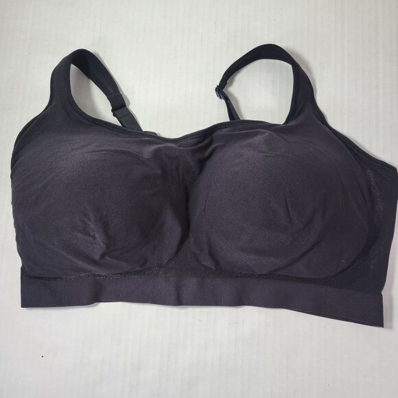 Shapermint Black Everyday Comfort Straps Wireless Shaping Bra #10024 Size M - Picture 1 of 4